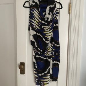 L.A.M.B. Tribal Print Silk dress